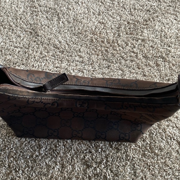 Gucci Small Hobo Brown & GG Logo Black Mini Shoulder Bag, 28335 - Picture 6 of 17